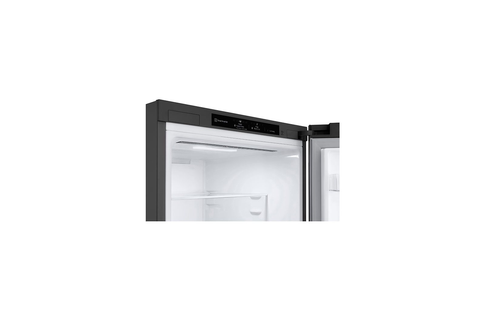 LG Kühl-Gefrierkombination | 384 Liter Nutzinhalt | Energieeffizienzklasse E | Dark Graphite | 203 cm | Smart Inverter Compressor® | GBP32DSLZN, GBP32DSLZN