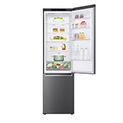 LG Kühl-Gefrierkombination | 384 Liter Nutzinhalt | Energieeffizienzklasse E | Dark Graphite | 203 cm | Smart Inverter Compressor® | GBP32DSLZN, GBP32DSLZN