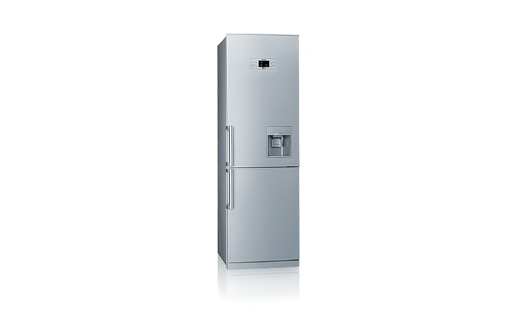 Vorderseite von Kühl-Gefrierkombination der Energieeffizienzklasse A&#43; mit antibakterieller Bioshield™ Türdichtung GC-B399BLCW