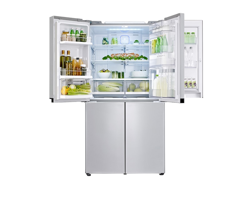 LG Multi Door Kühlgerät mit 601 Litern Nutzinhalt und Smart Eco Door, GMM916NSHV