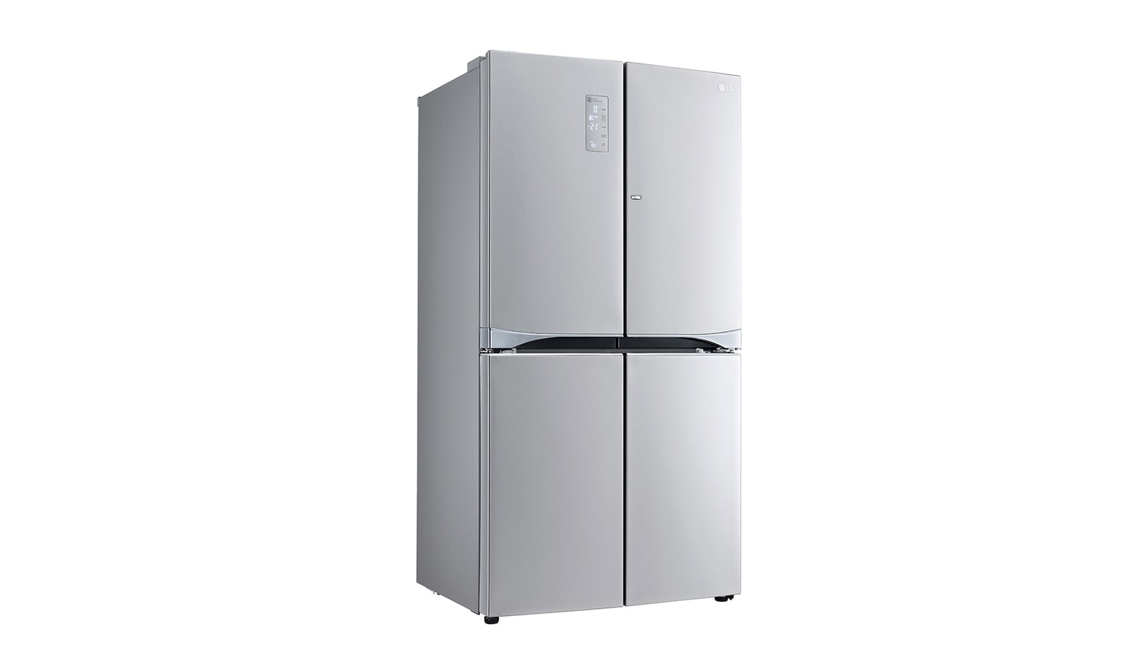 LG Multi Door Kühlgerät mit 601 Litern Nutzinhalt, A++ und Smart Eco Door, GMM916NSHZ