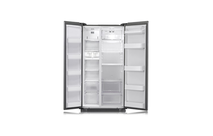 LG Side-by-Side-Kühlschrank mit, Multi Airflow-Umluftkühlung, Total No Frost und Premium Platinum Design., GS3159PVJV1