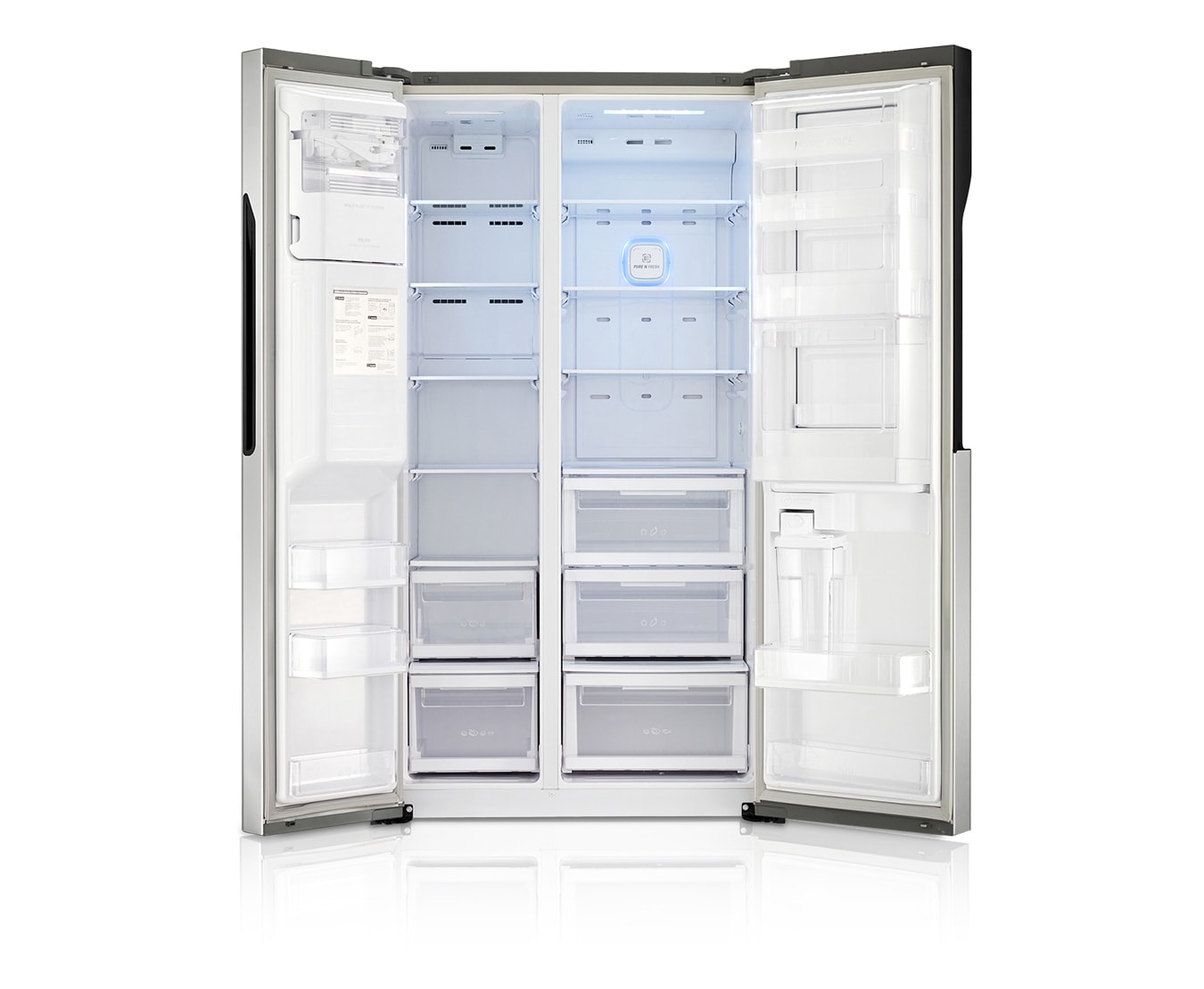 LG Side-by-Side mit modernem Design trifft Effizienz und Komfort, GS9366NEDZ
