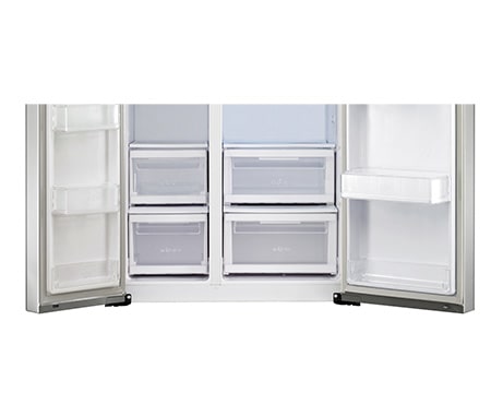 LG Side-by-Side mit 626 Litern Nutzinhalt trifft modernes Design und Effizienz, GS9366PZQZB