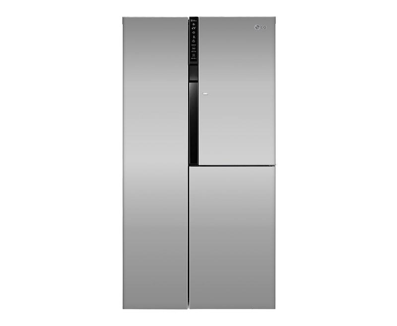 LG Side-by-Side mit modernem Design trifft Effizienz und den vollen Komfort von Door-in-Door TM , GS9366PZQZM
