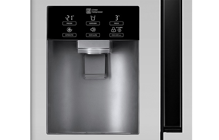 LG Side-by-Side mit modernem Design trifft Effizienz und Komfort, GS9366PZYZL