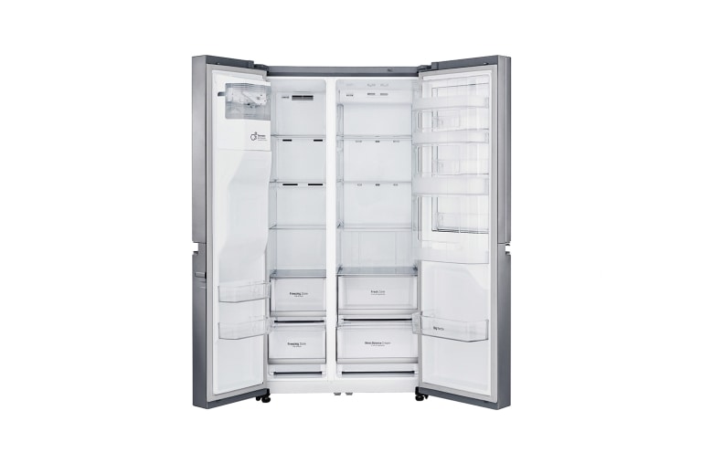 LG Side-by-Side mit Festwasseranschluss und Door-in-Door™, GSJ760PZUZ