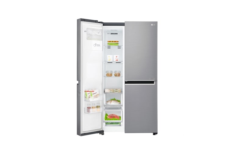 LG Side-by-Side mit Festwasseranschluss und Door-in-Door™, GSJ760PZUZ