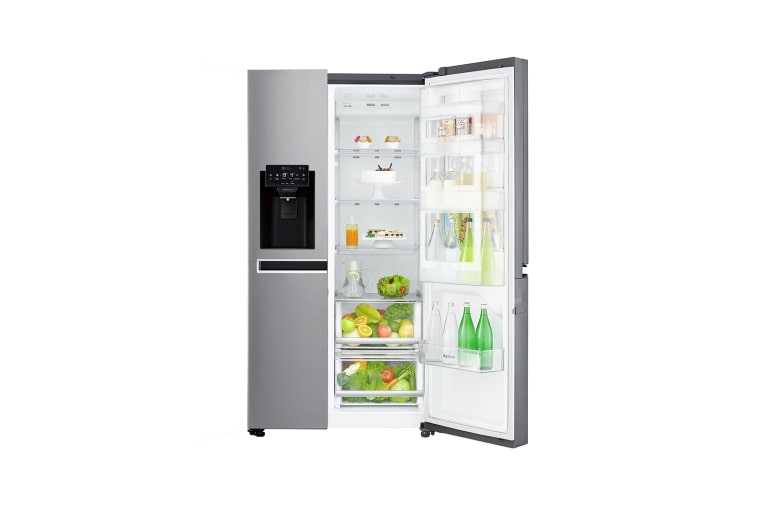 LG Side-by-Side mit Festwasseranschluss und Door-in-Door™, GSJ760PZUZ