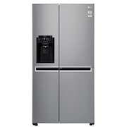 Vorderseite von Side-by-Side mit Total No Frost |Frischefeature Moist Balance Crisper™ | Smart ThinQ™ GSJ760PZXZ