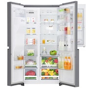 LG Side-by-Side mit Total No Frost |Frischefeature Moist Balance Crisper™ | Smart ThinQ™, GSJ760PZXZ