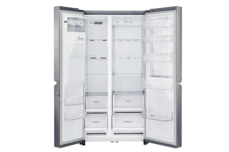 LG Side-by-Side mit Total No Frost |Frischefeature Moist Balance Crisper™ | Smart ThinQ™, GSJ760PZXZ