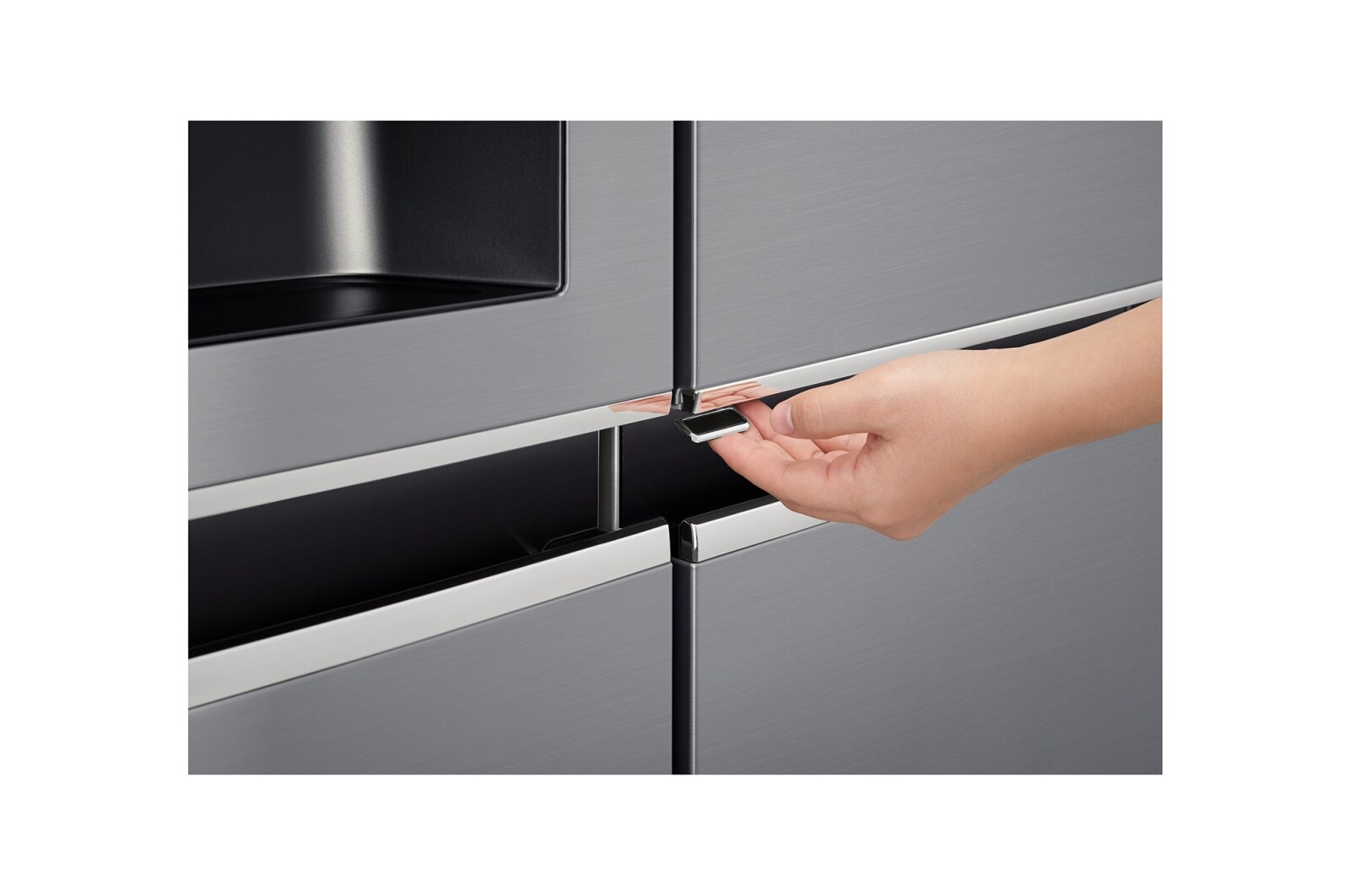 LG Side-by-Side mit Total No Frost |Frischefeature Moist Balance Crisper™ | Smart ThinQ™, GSJ760PZXZ