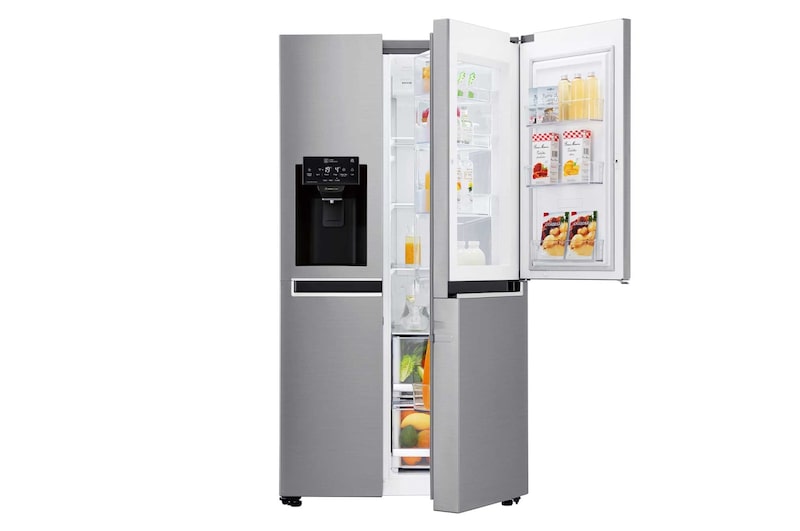 LG Side-by-Side mit Total No Frost |Frischefeature Moist Balance Crisper™ | Smart ThinQ™, GSJ760PZXZ