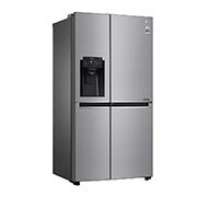 LG Side-by-Side mit Door-in-Door® |  Eis-, Crushed Ice- und Wasserspender  | 625 Liter Kapazität | ​Energieeffizienzklasse​ F | Festwasseranschluss | Steel | GSJ760PZZZ, GSJ760PZZZ