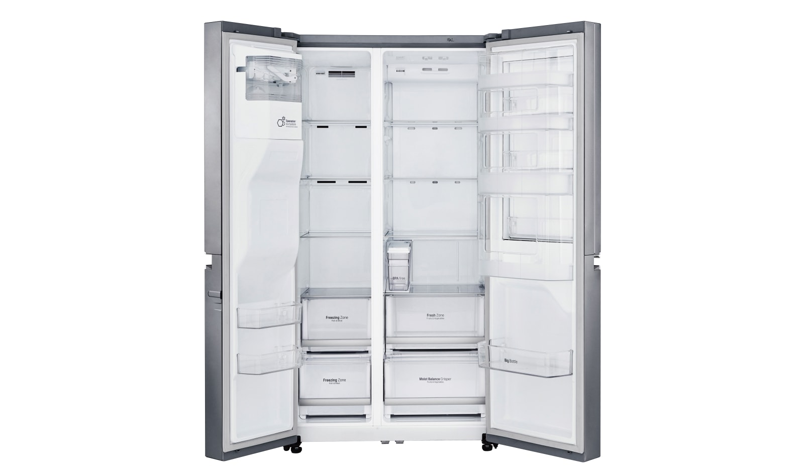 LG Side-by-Side mit Door-in-Door™ und Total No Frost, GSJ761PZUZ