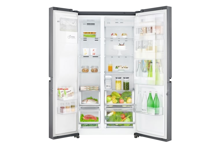 LG Side-by-Side mit Door-in-Door™ und Total No Frost, GSJ761PZUZ