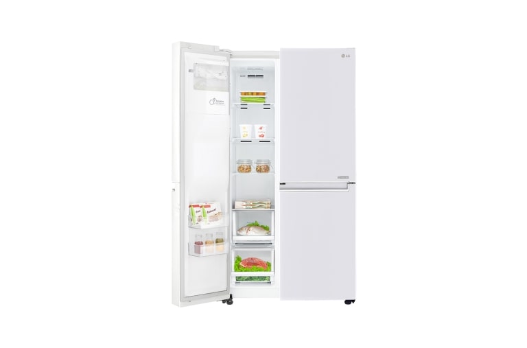 LG Side-by-Side ohne Festwasseranschluss und Door-in-Door™, GSJ761SWXZ