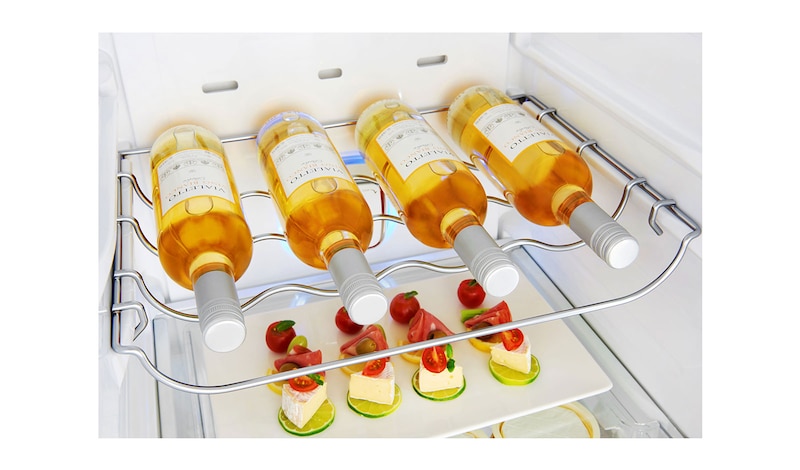 LG Side-by-Side mit Door-in-Door® |  Eis-, Crushed Ice- und Wasserspender  | 625 Liter Kapazität | Energieeffizienzklasse F | Interner Wassertank 4L | Edelstahl | GSJ961NEAZ, GSJ961NEAZ