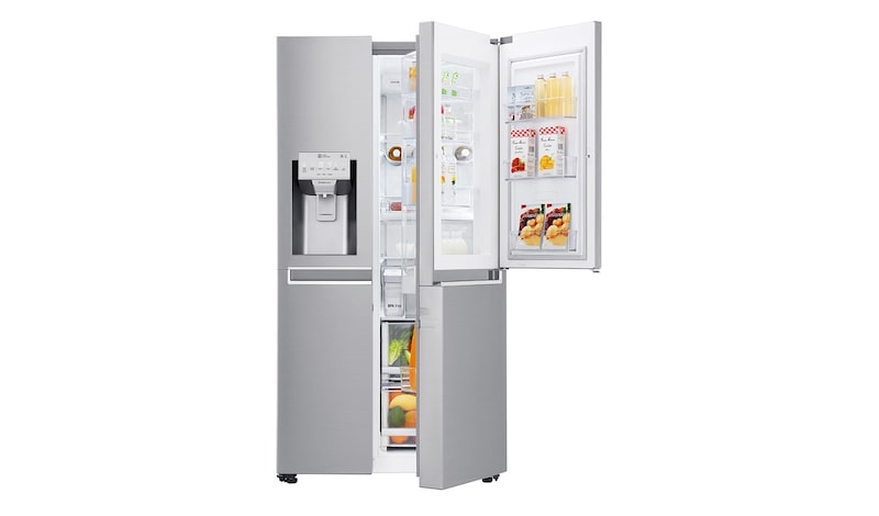 LG Side-by-Side mit Door-in-Door™ und Pure N Fresh | Energieeffizienzklasse* F, GSJ961NEBZ