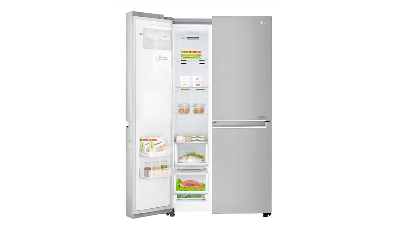 LG Side-by-Side mit Door-in-Door™ und Pure N Fresh | Energieeffizienzklasse* F, GSJ961NEBZ