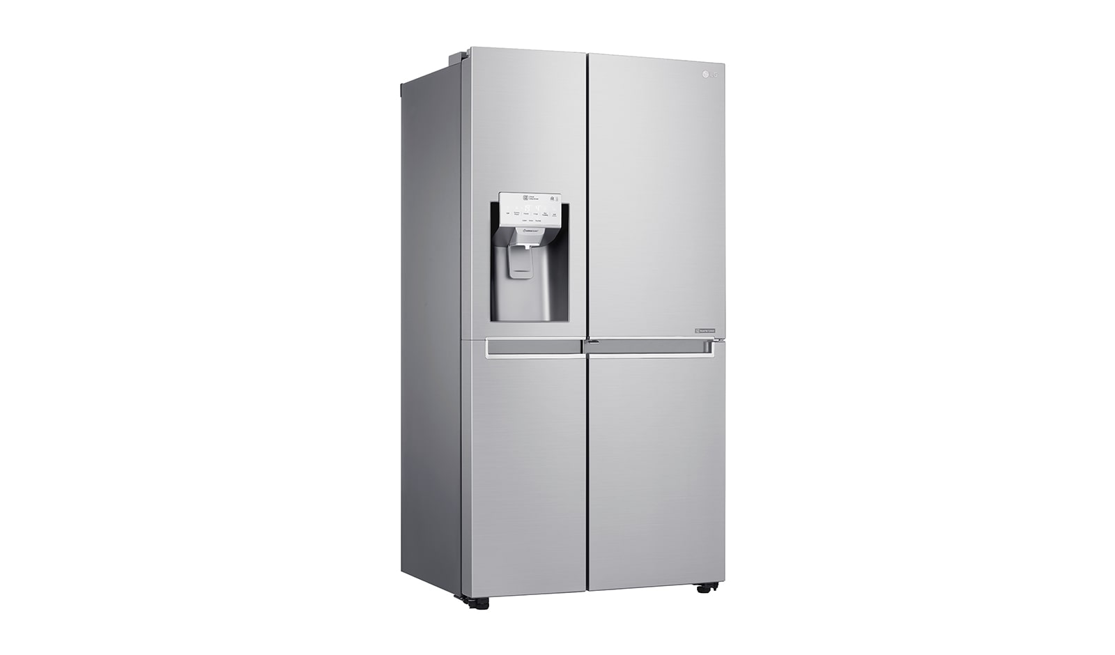 LG Side-by-Side mit Total No Frost | Eis-, Crushed Ice- und Wasserspender| Energieeffizienzklasse*  F, GSJ961NSUZ