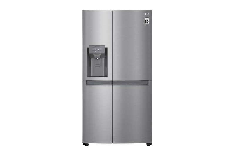 LG Side-by-Side Kühlschrank (F, 625L, 179cm hoch) mit Eis-, Crushed Ice- und Wasserspender & internem Wassertank | GSL481PZXZ, GSL481PZXZ