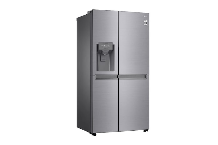 LG Side-by-Side Kühlschrank (F, 625L, 179cm hoch) mit Eis-, Crushed Ice- und Wasserspender & internem Wassertank | GSL481PZXZ, GSL481PZXZ