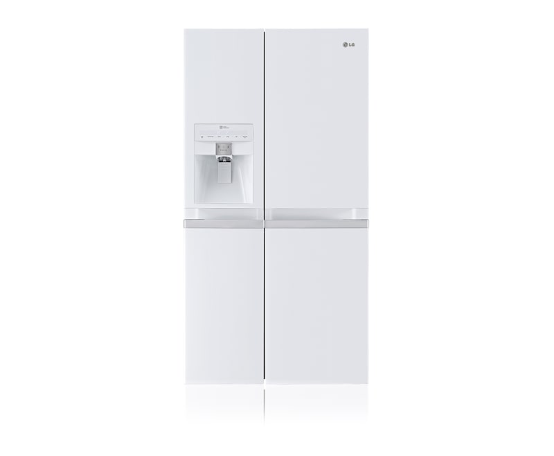 LG Side-by-Side Kühlschrank mit modernem Design und Energieeffizienzklasse A++, GSL545SWQZ