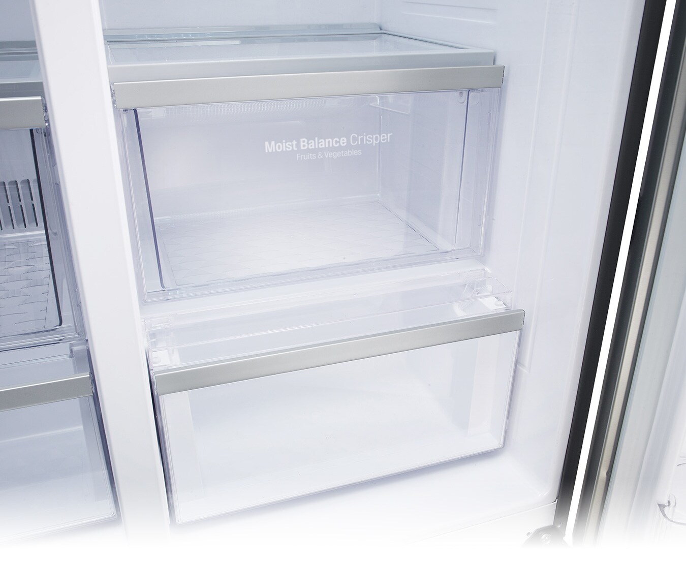 LG Side-by-Side Kühlschrank mit modernem Design und Energieeffizienzklasse A++, GSL545SWQZ