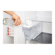 LG Side-by-Side mit Eis-, Crushed Ice- und Wasserspender und Total No Frost, GSL561PZUV