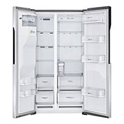 LG Side-by-Side mit Eis-, Crushed Ice- und Wasserspender und Total No Frost, GSL561PZUV