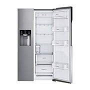 LG Side-by-Side mit Eis-, Crushed Ice- und Wasserspender und Total No Frost, GSL561PZUV