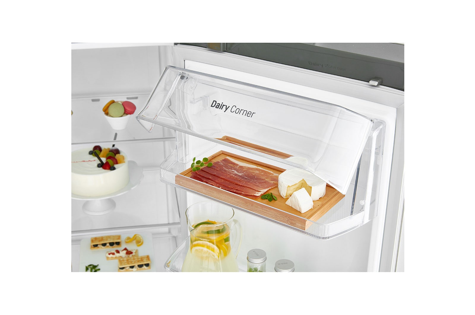 LG Side-by-Side mit Eis-, Crushed Ice- und Wasserspender und Total No Frost, GSL561PZUV