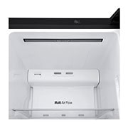 LG Side-by-Side mit Eis-, Crushed Ice- und Wasserspender | 625 Liter Kapazität | ​Energieeffizienzklasse​ F | Interner Wassertank 4L | Matte Black Steel | GSL761MCZZ, GSL761MCZZ