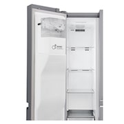 LG Side-by-Side mit Eis-, Crushed Ice- und Wasserspender | Total No Frost | Energieeffizienzklasse* A+++, GSL961NEBF