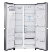 LG Side-by-Side mit Eis-, Crushed Ice- und Wasserspender | Total No Frost | Energieeffizienzklasse* A++, GSL961PZBZ