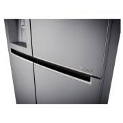 LG Side-by-Side mit Eis-, Crushed Ice- und Wasserspender | Total No Frost | Energieeffizienzklasse* A++, GSL961PZBZ