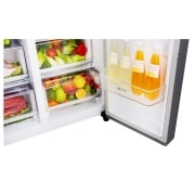 LG Side-by-Side mit Eis-, Crushed Ice- und Wasserspender | Total No Frost | Energieeffizienzklasse* A++, GSL961PZBZ