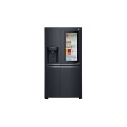 Vorderseite von LG InstaView™ Side-by-Side mit 601 Litern Kapazität GSX961MTAZ