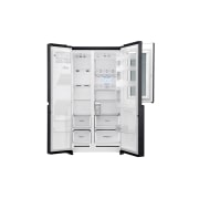 LG InstaView™ Side-by-Side mit 601 Litern Kapazität, GSX961MTAZ