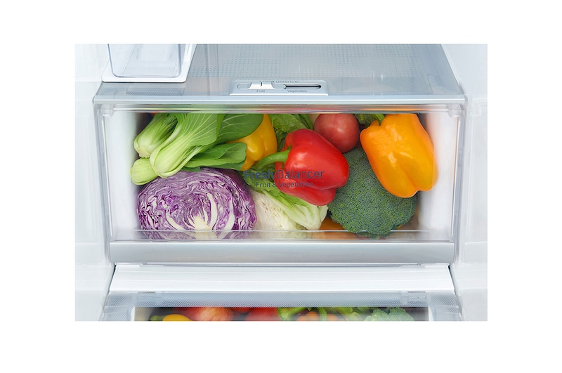 LG Side-by-Side mit InstaView Door-in-Door® | Eis-, Crushed Ice- und Wasserspender  | 625  Liter Kapazität |​ ​​​​​​Energieeffizienzklasse​ F​ | Interner Wassertank 4L | Edelstahl | GSX961NEVZ, GSX961NEVZ