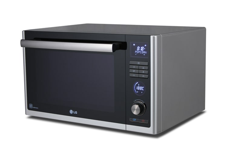 LG Solo-Mikrowelle mit 6 Profikoch-Einstellungen, Carbon-Heizelement und Intellowave-System, MJ3281BC