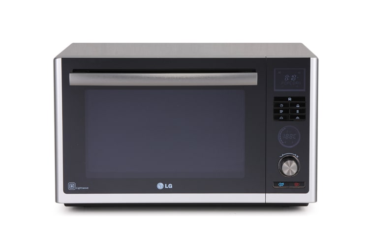 LG Solo-Mikrowelle mit 6 Profikoch-Einstellungen, Carbon-Heizelement und Intellowave-System, MJ3281BC