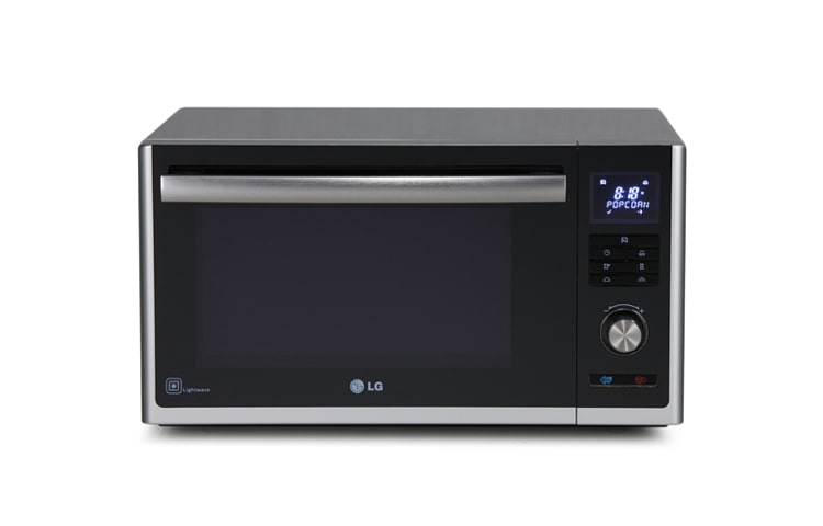 Vorderseite von Solar-Kombi-Lichtwellenofen mit Carbonheizelement, Intellowave-System und Digitaldisplay MJ3281C