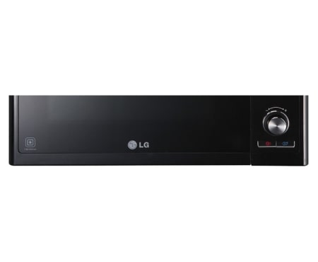 LG Lichtwellenofen mit Carbon Heizelement, Heißluft und Pizzaprogramm inkl. Metallform, MJ3281CBS
