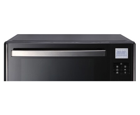 LG Lichtwellenofen mit Carbon Heizelement, Heißluft und Pizzaprogramm inkl. Metallform, MJ3281CBS