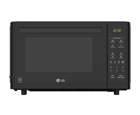 LG Lichtwellenofen mit Carbon Heizelement, Heißluft und 26 Programmen, MJ3294BAB