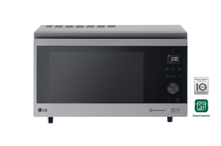 LG Hybrid-Heißluftofen mit Smart Inverter Technologie I Infrared Heating® I Quarzgrill I 39 Liter I  Kochen à la Chefkoch mit NeoChef® | Leistung: 1350 Watt | MJ3965ACS  , MJ3965ACS