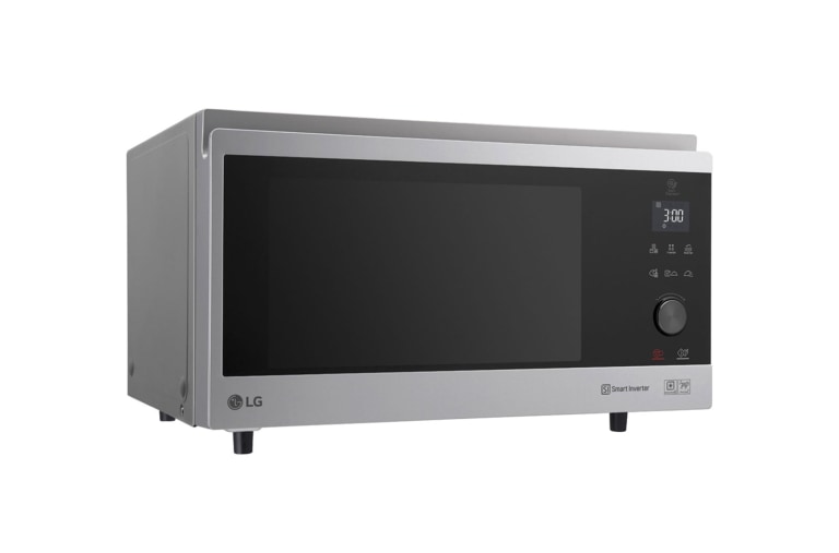 LG Hybrid-Heißluftofen mit Smart Inverter Technologie I Infrared Heating® I Quarzgrill I 39 Liter I  Kochen à la Chefkoch mit NeoChef® | Leistung: 1350 Watt | MJ3965ACS  , MJ3965ACS